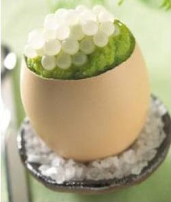 snail eggs
